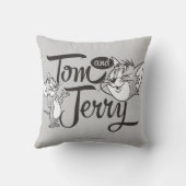 トムとジェリー |トムとジェリーは甘く見える クッション (裏面)