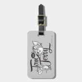 トムとジェリー |トムとジェリーは甘く見える ラゲッジタグ (正面縦)