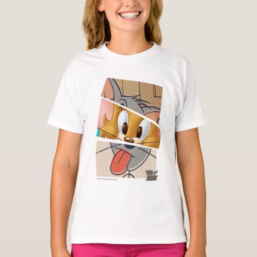 トムとジェリー |トムとジェリー・マッシュアップ Tシャツ (正面)