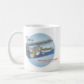 トムとジェリー・ノセサトール2 コーヒーマグカップ (左)