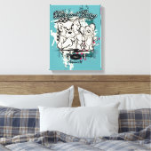 トムとジェリー・ハリウッドCA キャンバスプリント (インサイチュ (寝室))