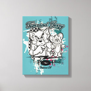 トムとジェリー・ハリウッドCA キャンバスプリント