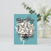 トムとジェリー・ハリウッドCA ポストカード (スタンド正面)