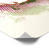 トムとジェリー・ブラウンとグリーン ポスター (角)