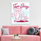 トムとジェリー・ブローク キャンバスプリント (インサイチュ (リビング))