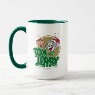 トムとジェリー·ホリデー·ロゴ マグカップ