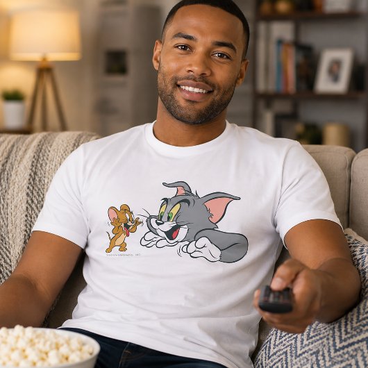 トムとジェリー・メイクの顔 Tシャツ