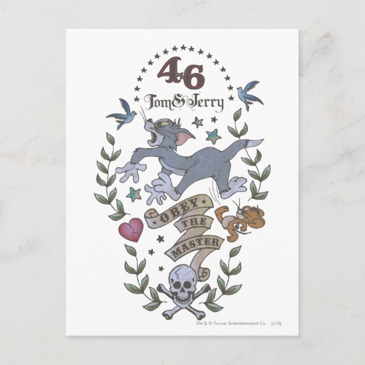 トムとジェリー 服従のマスター2 ポストカード (正面)