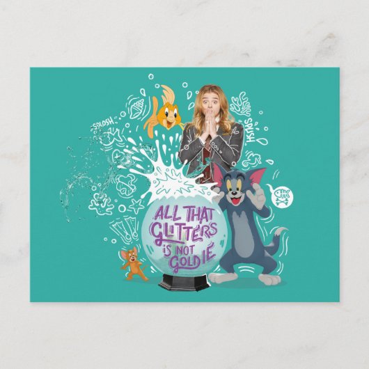 トムとジェリー - 輝くものすべてがゴルディとは限らない ポストカード (正面)