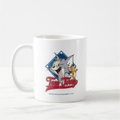 トムとジェリー TomとJerry On Baseball Diamond コーヒーマグカップ (左)