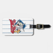 トムとジェリー TomとJerry On Baseball Diamond ラゲッジタグ (正面横)