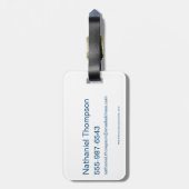 トムとジェリー TomとJerry On Baseball Diamond ラゲッジタグ (裏面縦)