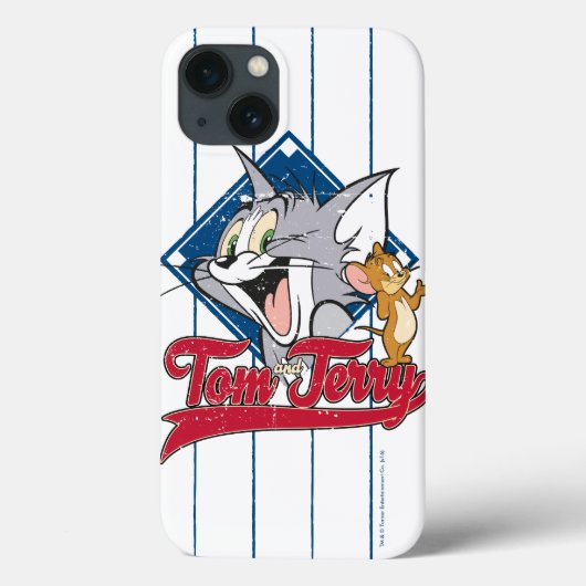 トムとジェリー TomとJerry On Baseball Diamond Case-Mate iPhoneケース (裏面)