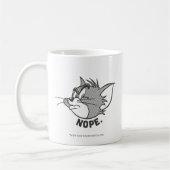トムとジェリー Tom Says Nope コーヒーマグカップ (左)