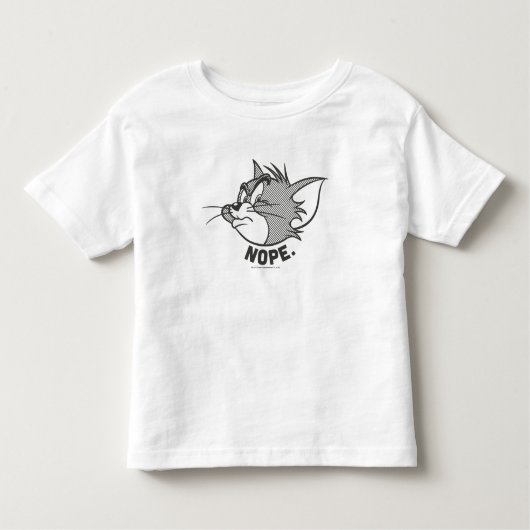 トムとジェリー Tom Says Nope トドラーTシャツ (正面)