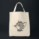 トムとジェリー Tom Says Nope トートバッグ<br><div class="desc">トムは不機嫌とことわざ「Nope」を探している。</div>