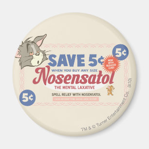 トムとジェリーNosensatolのクーポン マグネット