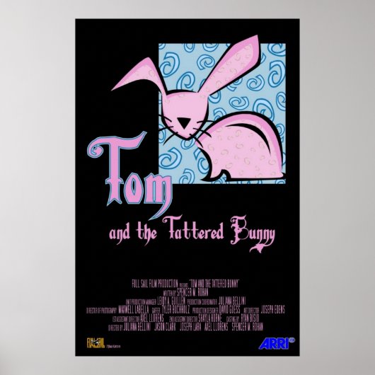 トムとボロボロのバニー ポスター (正面)