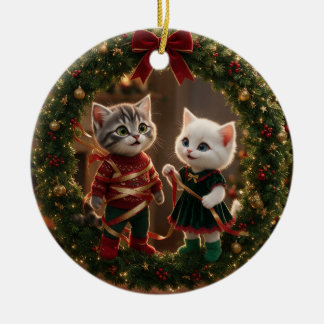 トムとルナ メリークリスマス オーナメント 名入れ対応