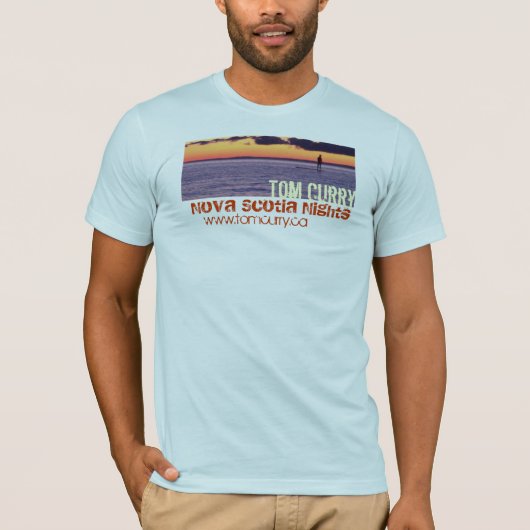 トムのカレーの~のノバスコシア夜 Tシャツ (正面)