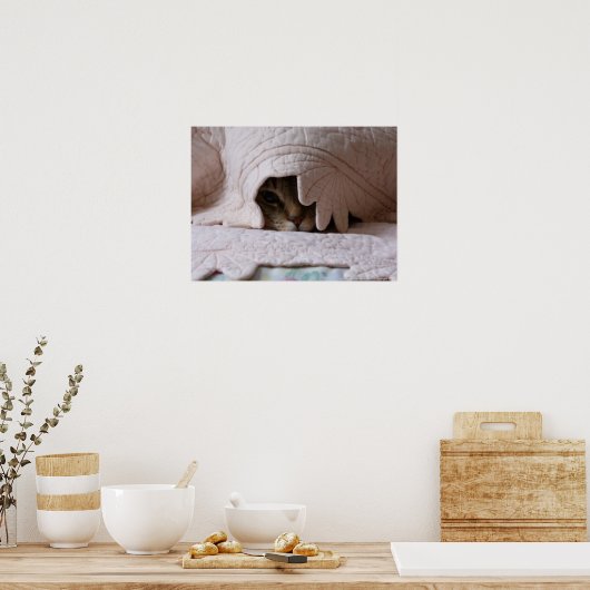 トムのポスターを覗く ポスター (キッチン)