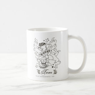 トムのマウスのキラー入れ墨1 コーヒーマグカップ