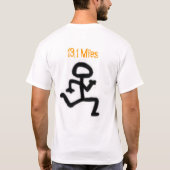 トムのマラソン Tシャツ (裏面)