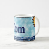 トムのヨット コーヒーマグカップ (正面右)