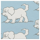 トムの子犬の織物 ファブリック (クローズアップ)