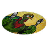 トムの愚かおもしろいさ（感謝祭の七面鳥）シャルクテリ カッティングボード (角)