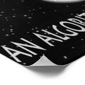 トムの漫画を覗くアルゴリズム ポスター (角)