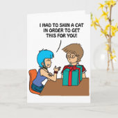 トムの男の子のタラのバースデー・カード カード (黄色い花)