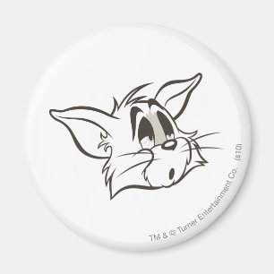 トムの眠い猫 マグネット