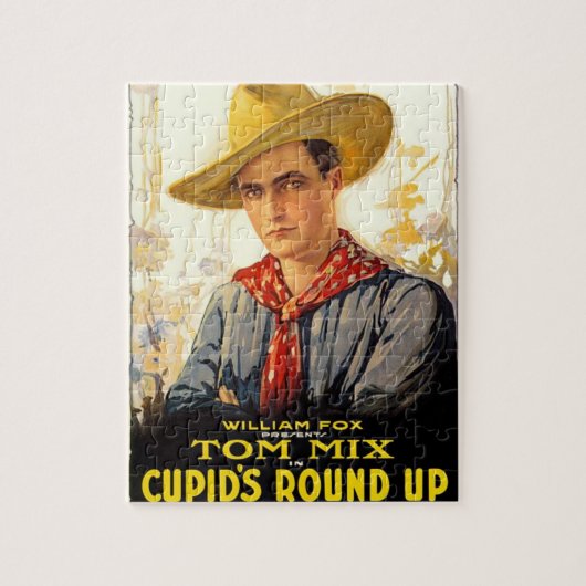 トムの組合せの1918年の映画のポスターのパズル ジグソーパズル (縦)