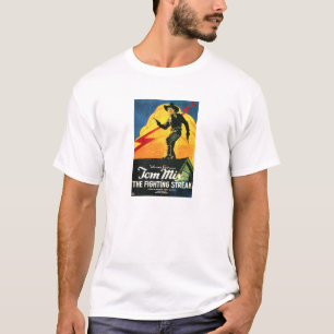 トムの組合せ1922年の無声映画の西部ポスター Tシャツ