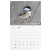 トムの脊柱の~ 2019のカレンダーの鳥の写真撮影 カレンダー (1月 2027)