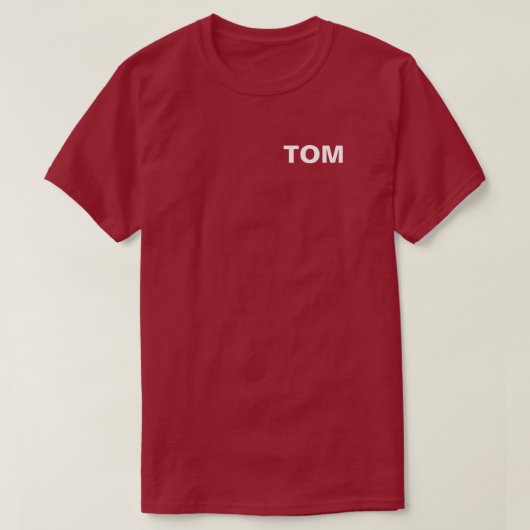 トムのTシャツ Tシャツ (デザイン正面)