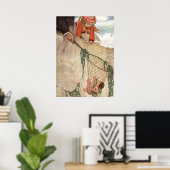 トムはジェシー・ウィルコック・スミスに捕らえられる ポスター (ホームオフィス)