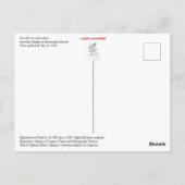 トムは人混みに波を混ぜる ポストカード (裏面)