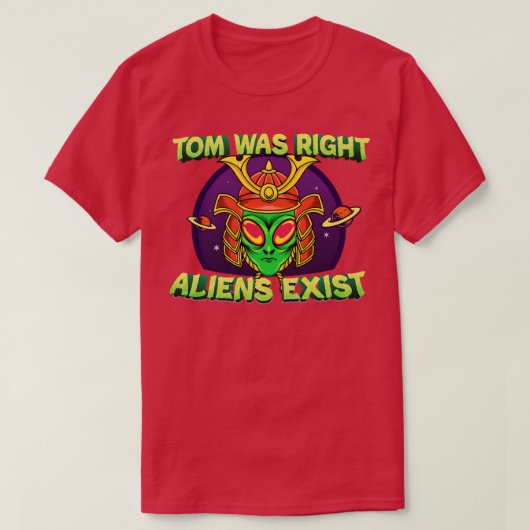 トムは正しかった Tシャツ (デザイン正面)