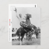 トムは競馬でミックスする ポストカード (正面/裏面)