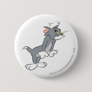 トムは蒸気を発しました 缶バッジ