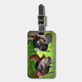 トムをもったいぶって歩くことの荷物のラベル ラゲッジタグ (正面縦)