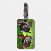 トムをもったいぶって歩くことの荷物のラベル ラゲッジタグ (裏面縦)