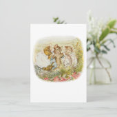 トムキッテンヴィンテージイラストレーション サンキューカード (スタンド正面)