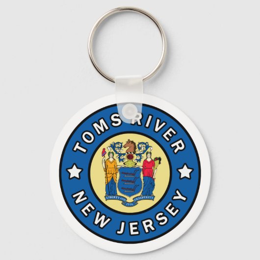 トムズリバーニュージャージー キーホルダー (正面)