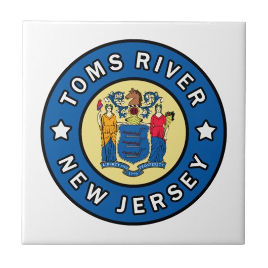 トムズリバーニュージャージー タイル (正面)