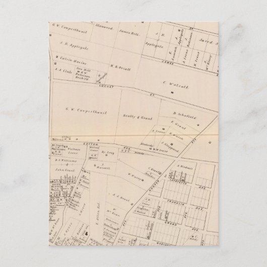 トムズリバーニュージャージー ポストカード (正面)