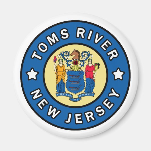 トムズリバーニュージャージー マグネット (正面)