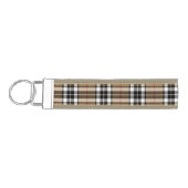 トムソンのラクダのGrosgrain Keychain リストバンドキーホルダー (鍵左)